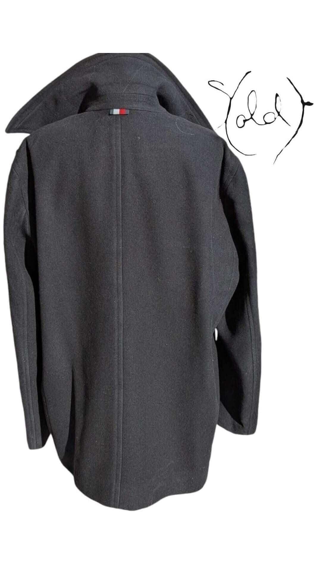 Tommy Hilfiger Wool Peacoat – Timeless Classic