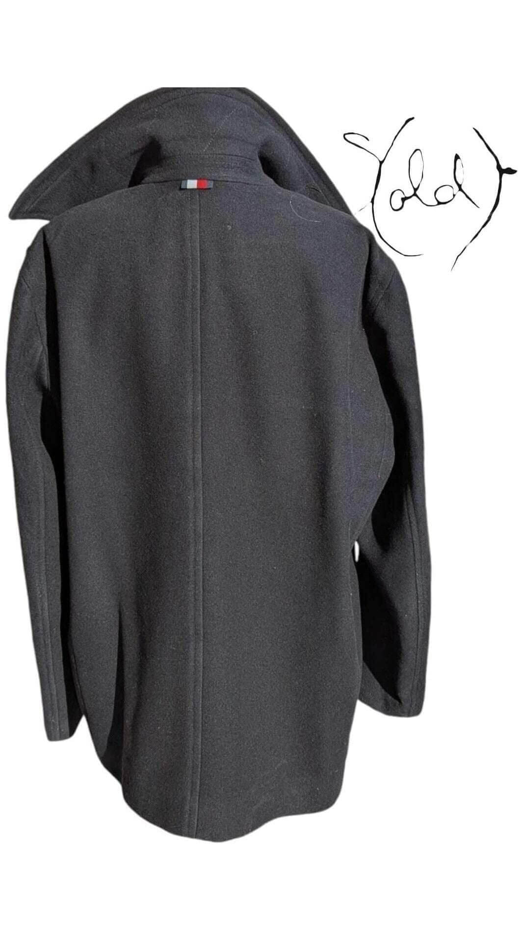 Tommy Hilfiger Wool Peacoat – Timeless Classic, Interior view | Sold Attire