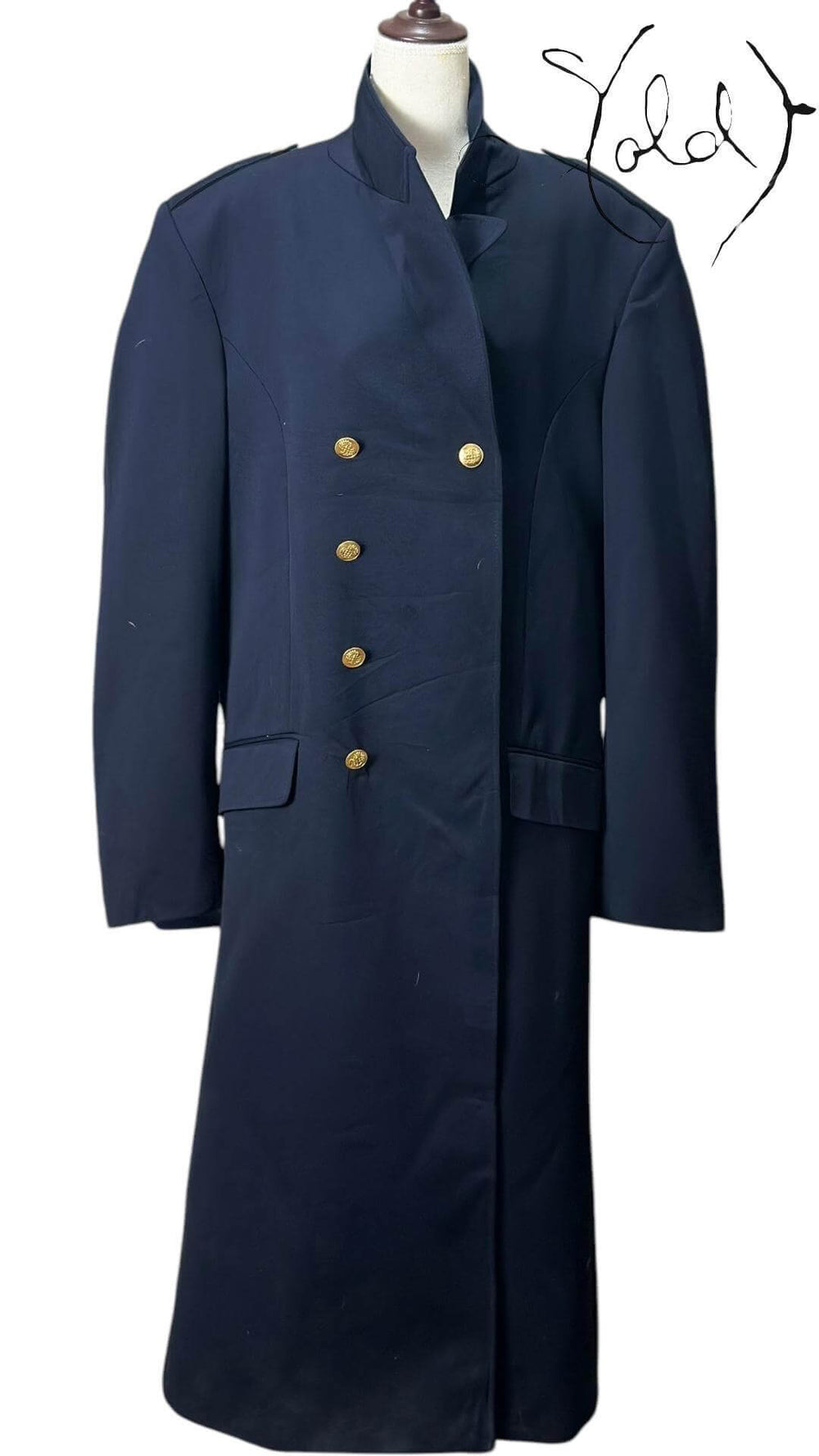 USSR Navy Wool Trench – Military Heritage, Interior view | Sold Attire