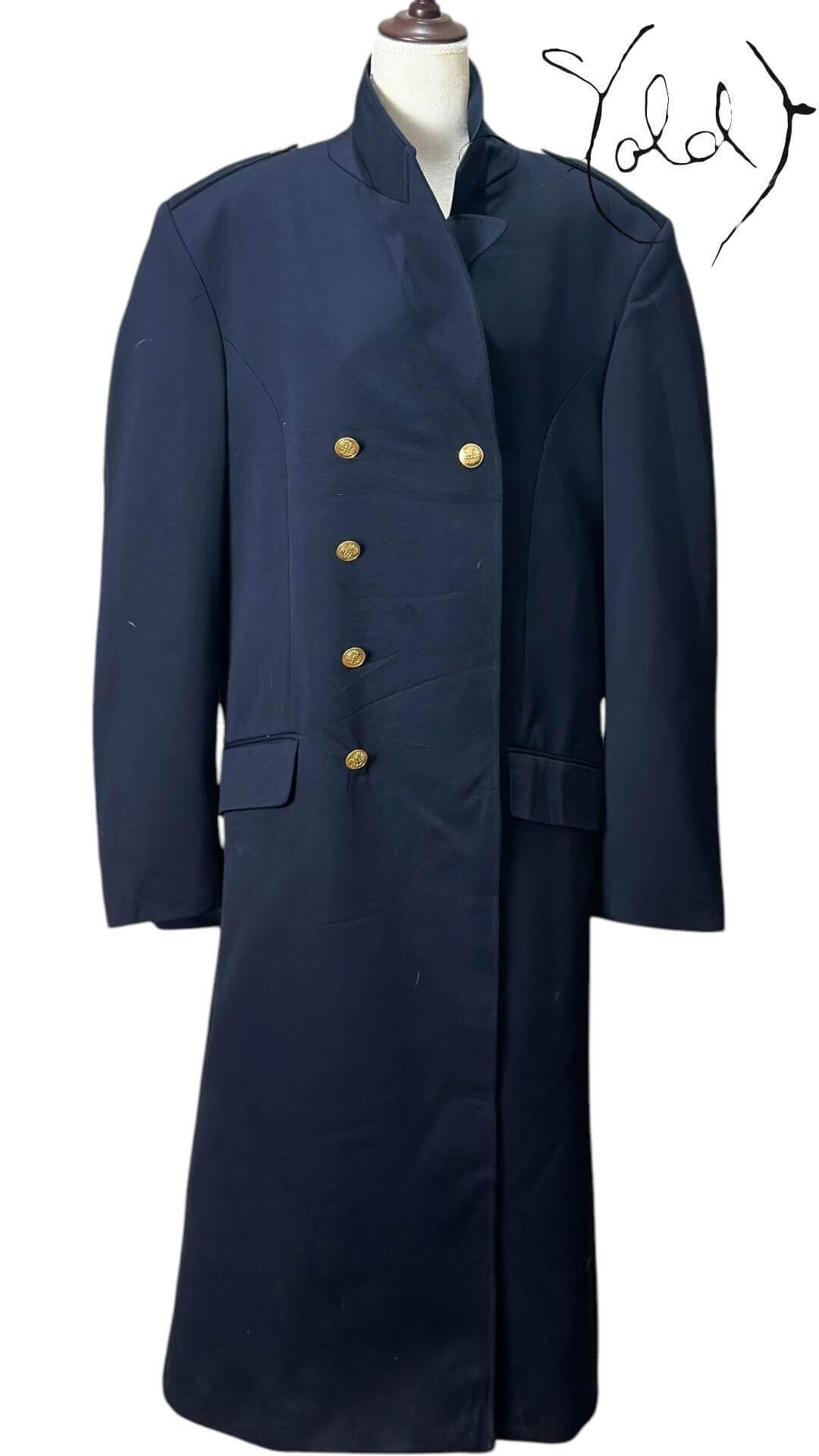 USSR Navy Wool Trench – Military Heritage, Interior view | Sold Attire