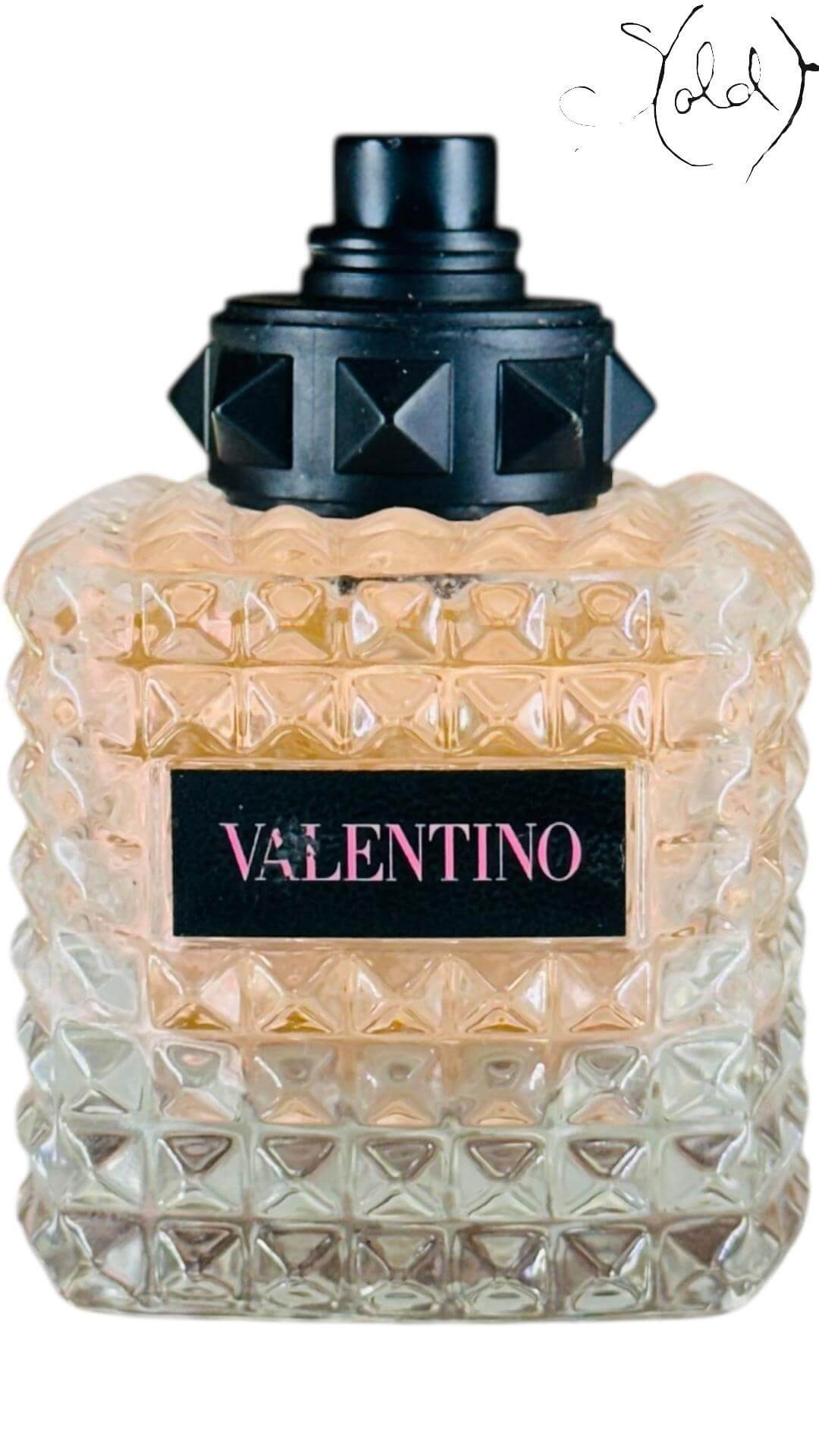 Valentino Donna – Blush Glass Flacon, Authenticated Pre-Owned | Sold Attire