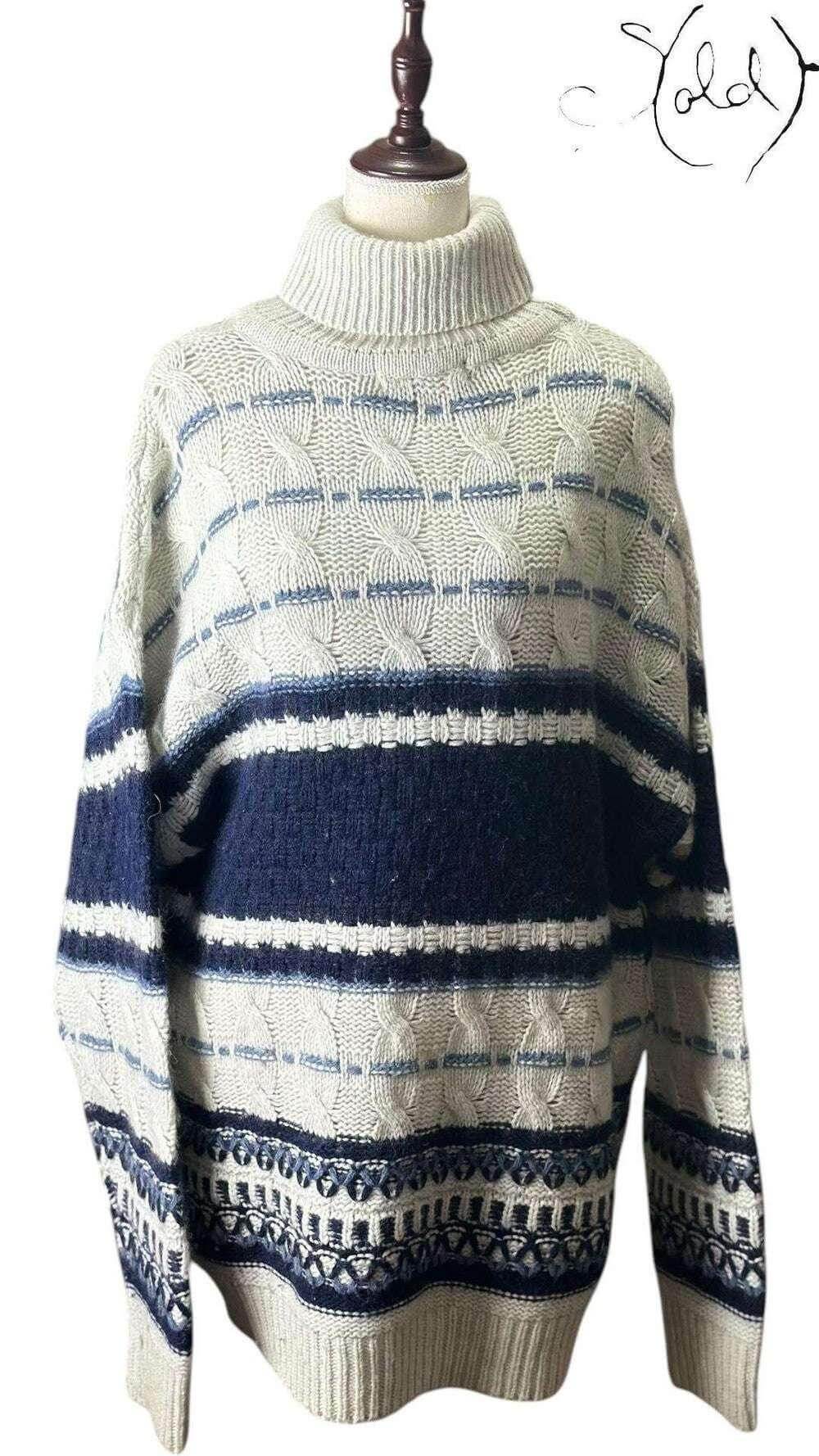 Versace Jeans Turtleneck – The Statement Knit, Back view | Sold Attire