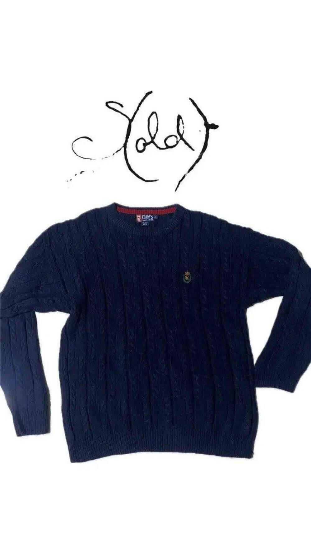 Vintage Chaps Ralph Lauren Sweater - Timeless Style, Authenticated Pre-Owned | Sold Attire