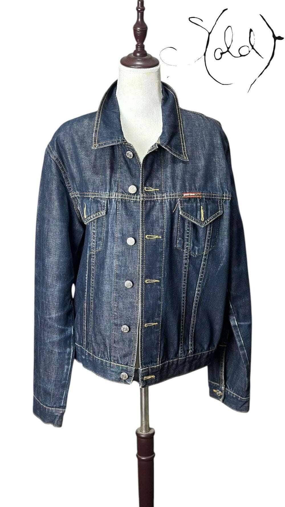 Vintage Denim Jacket – Classic Americana, Detail view | Sold Attire