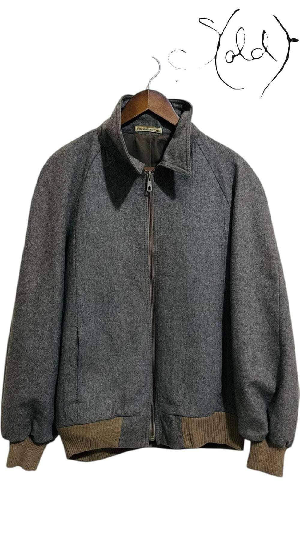 Vintage French Wool Jacket – Timeless European Elegance, Authenticated Pre-Owned | Sold Attire