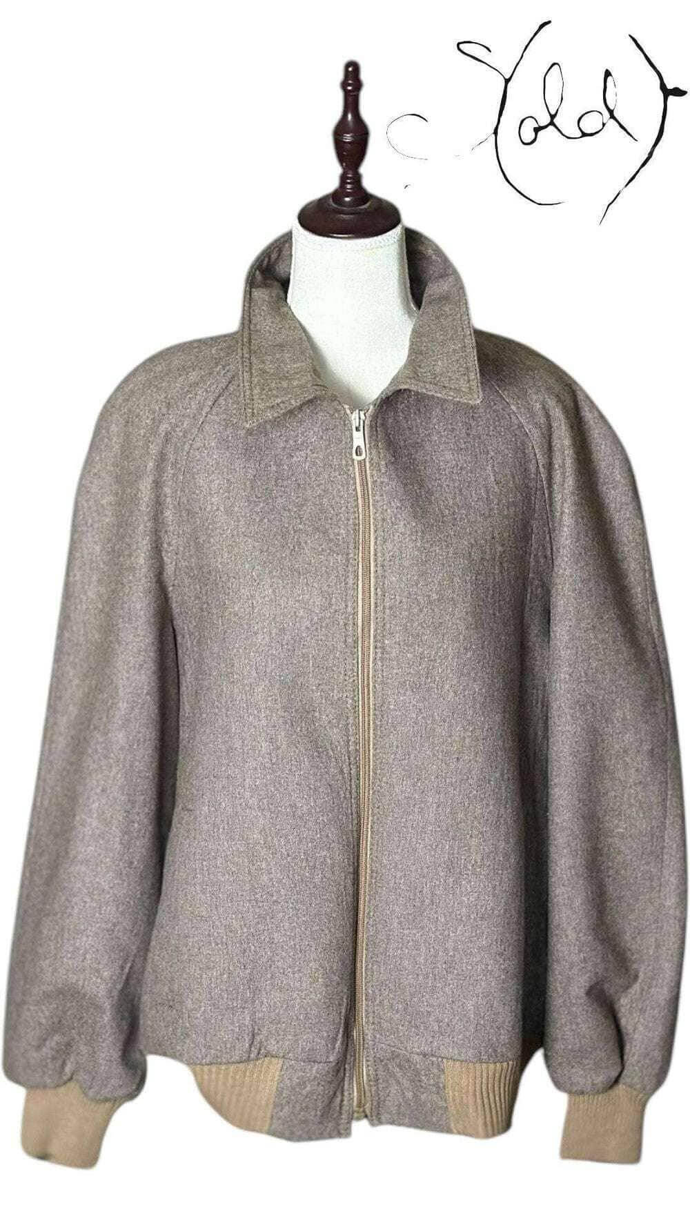 Vintage French Wool Jacket – Timeless European Elegance, Interior view | Sold Attire