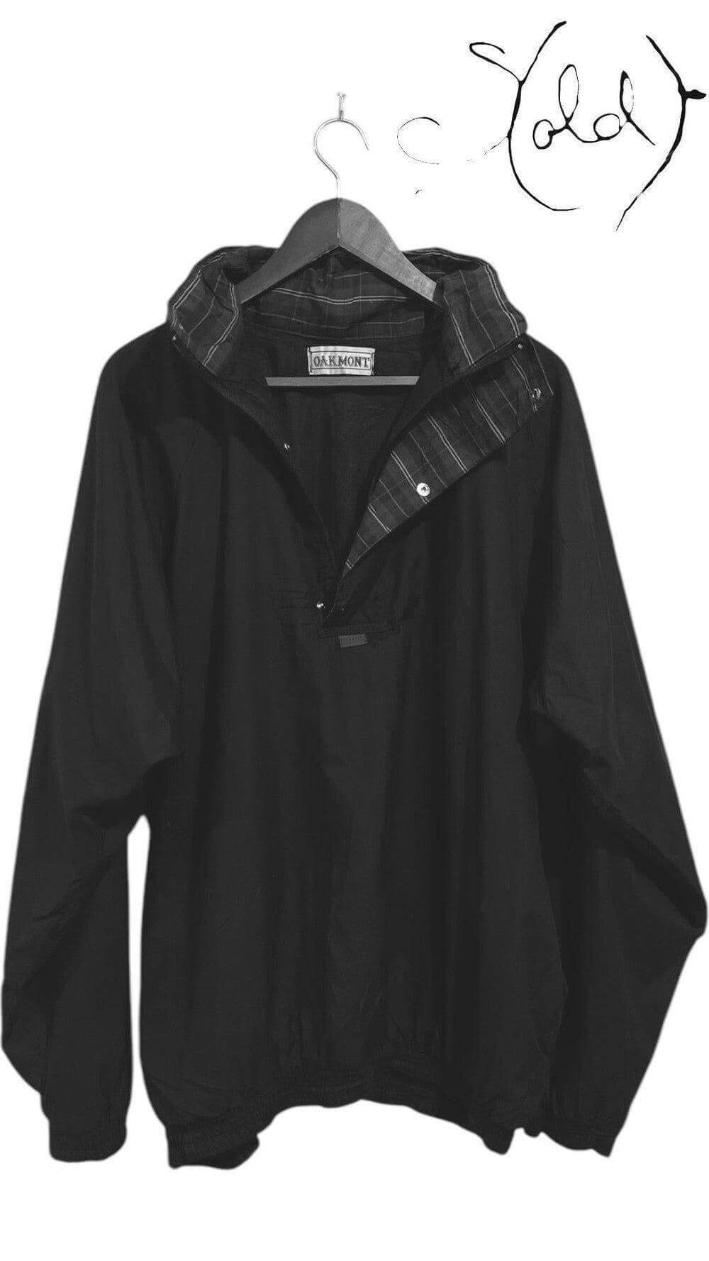 Vintage Oakmont Windbreaker – Retro Sports Style, Detail view | Sold Attire