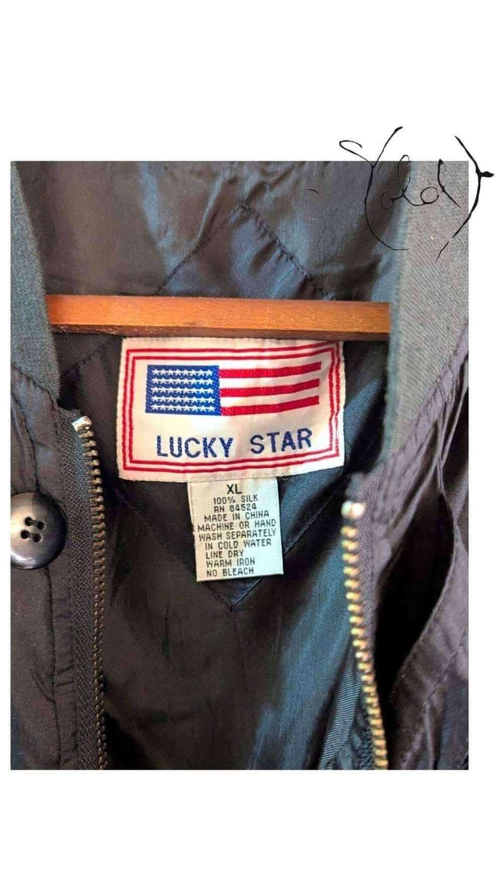 Vintage Turning Stone Silk Bomber– Lightweight Elegance