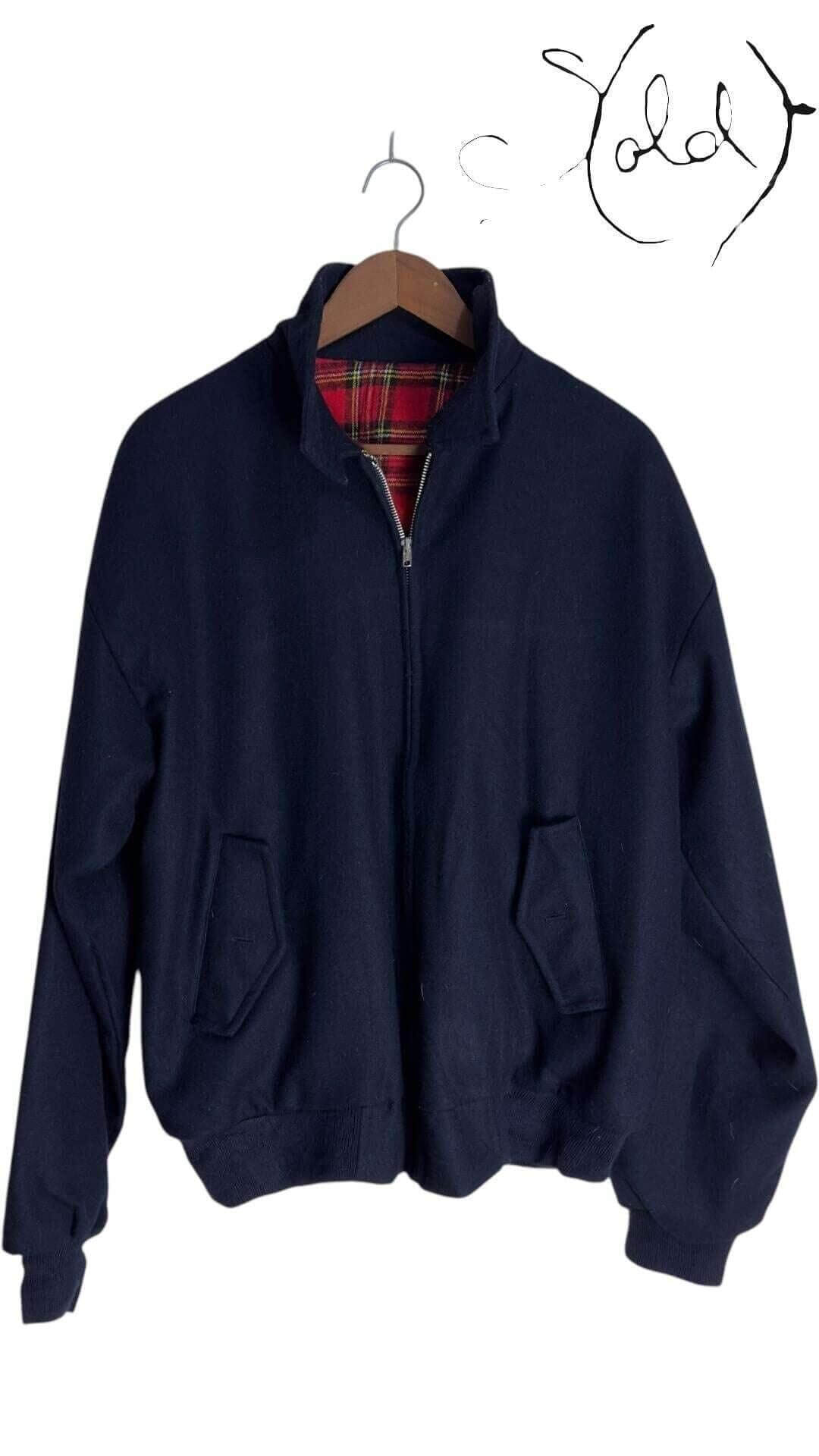 Vintage Wool Harrington Jacket – Old-School Cool, Authenticated Pre-Owned | Sold Attire