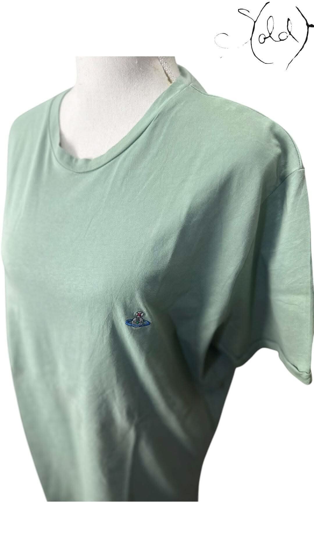 Vivienne Westwood Mint Orb Tee | Sold Attire - Sold Attire