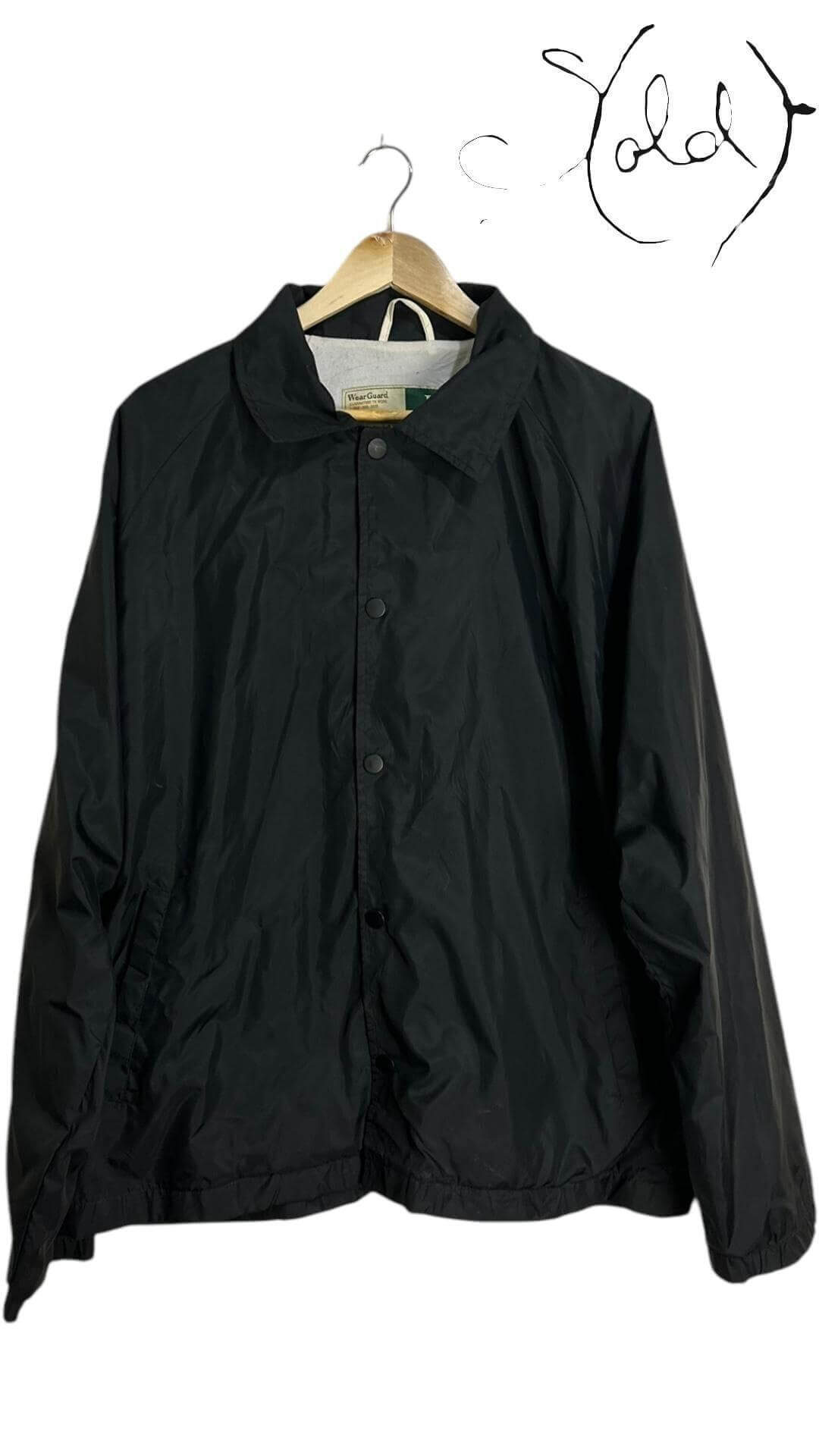 Wear Guard Classic Windbreaker – Minimalist Utility, Authenticated Pre-Owned | Sold Attire
