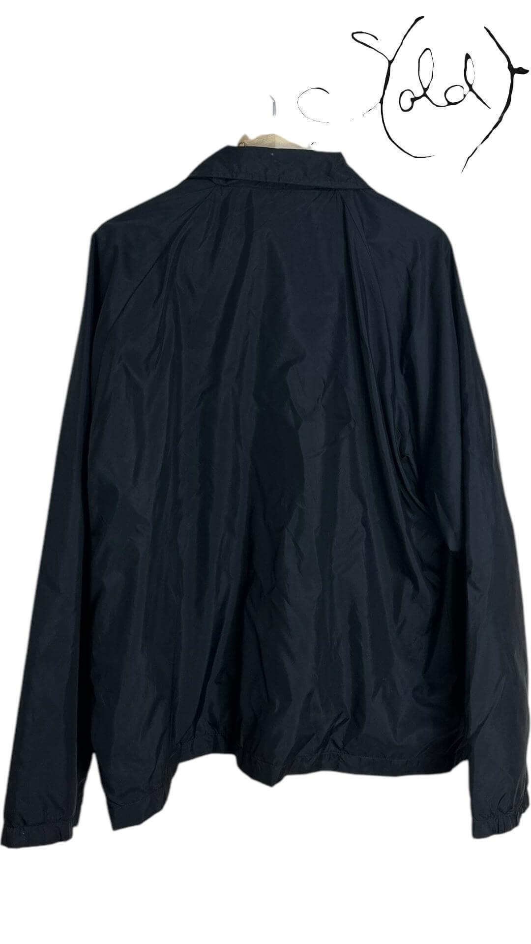 Wear Guard Classic Windbreaker – Minimalist Utility, Back view | Sold Attire