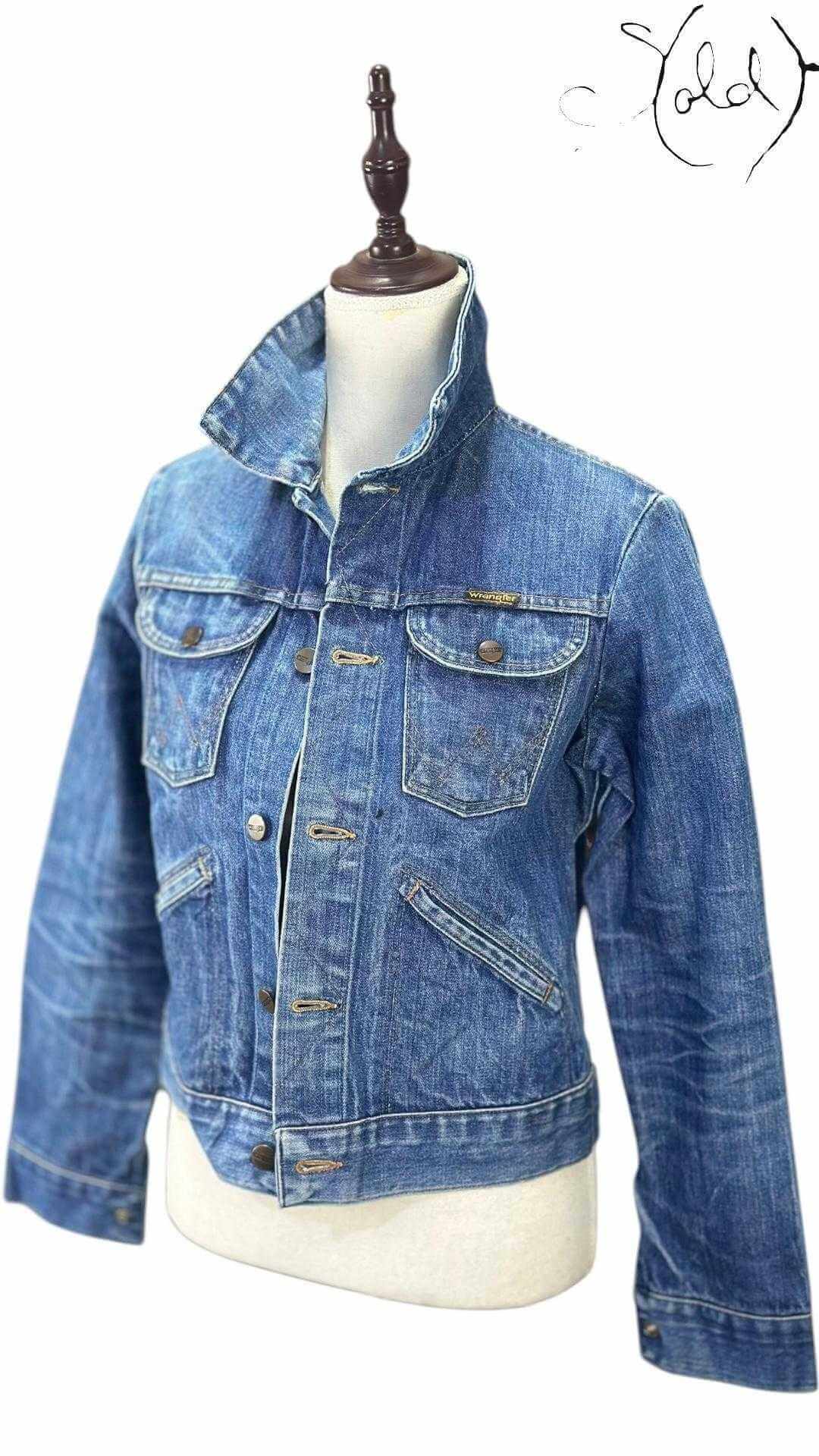Wrangler Vintage Denim Jacket – Archival Americana, Detail view | Sold Attire