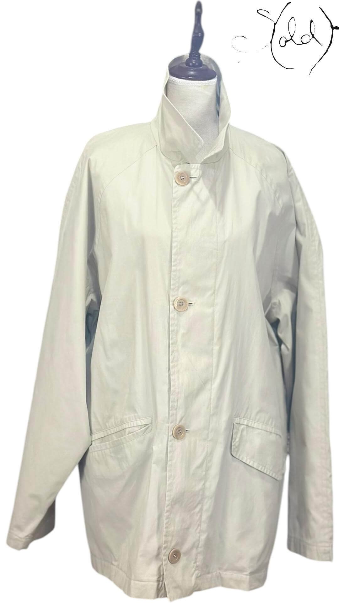 YSL Utility Cotton Jacket – Paris Minimal, Base view | Sold Attire