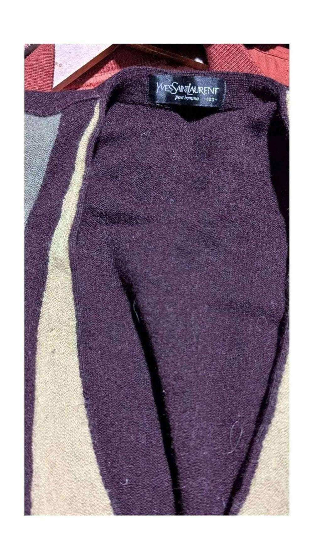 YSL Vintage Cardigan – Timeless Sophistication, Hardware detail | Sold Attire