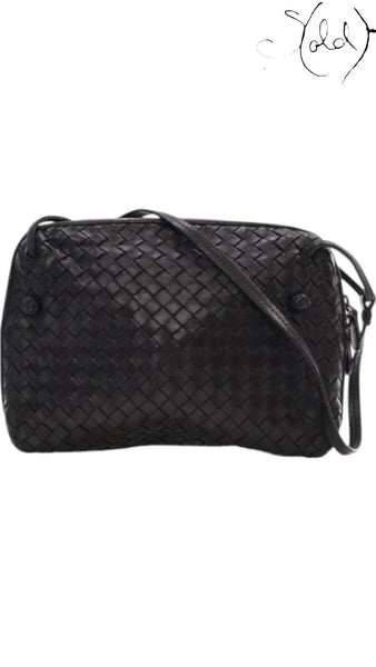 Product: Bottega Veneta Nodini – Black Intrecciato Nappa (Repainted) | Sold Attire