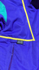 90s French Ski Jacket - Retro Purple Windbreaker - Sold Attire