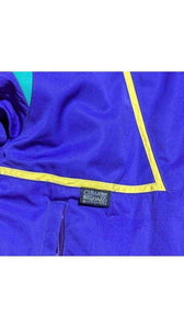 90s French Ski Jacket - Retro Purple Windbreaker, Interior view | Sold Attire
