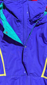 90s French Ski Jacket - Retro Purple Windbreaker - Sold Attire