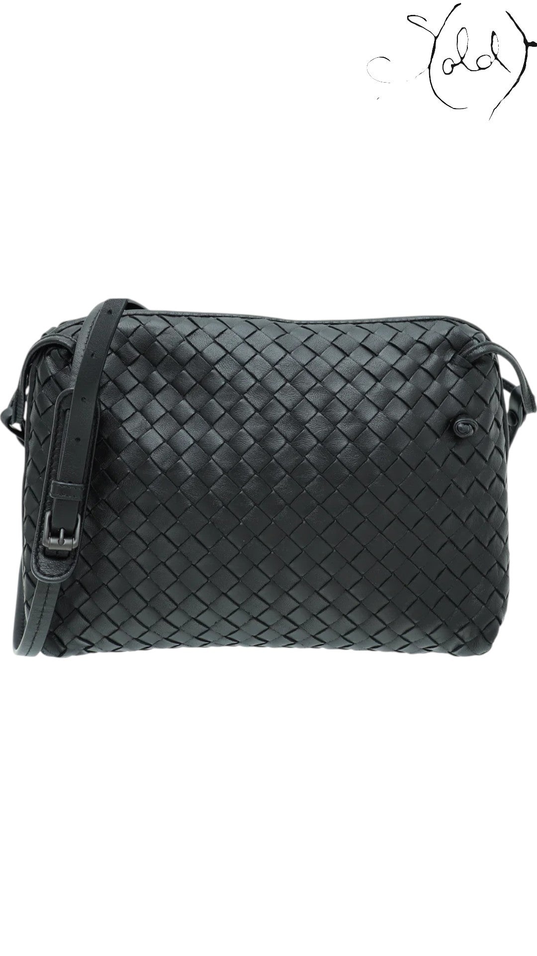 Sold Attire Bag Bottega Veneta Nodini – Black Intrecciato Nappa (Repainted) | Sold Attire