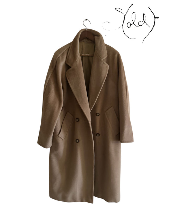 Max Mara Camel Over Coat – Effortlessly Chic