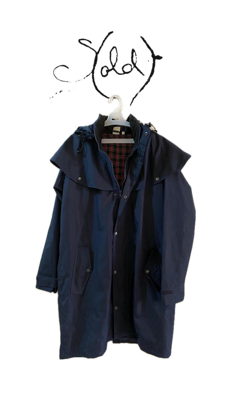 Heritage Navy Raincoat