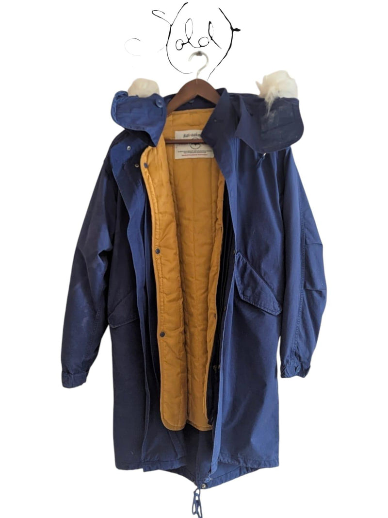 Kai Aakmann Blue Parka – Rare Vintage Winter Jacket