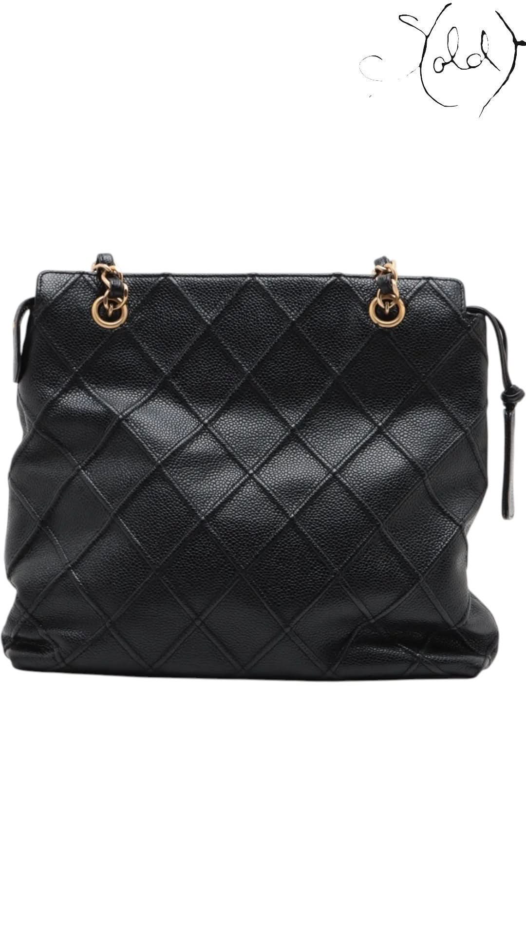 Chanel Bicolore Caviar Shoulder Bag Early 2000s | Sold Attire