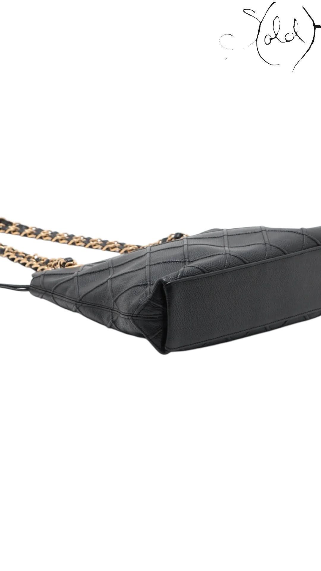 Chanel Bicolore Caviar Shoulder Bag Early 2000s | Sold Attire