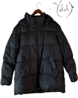 DKNY Black Puffer Jacket – Winter Essential