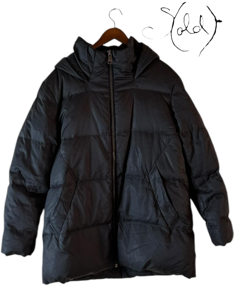 DKNY Black Puffer Jacket – Winter Essential