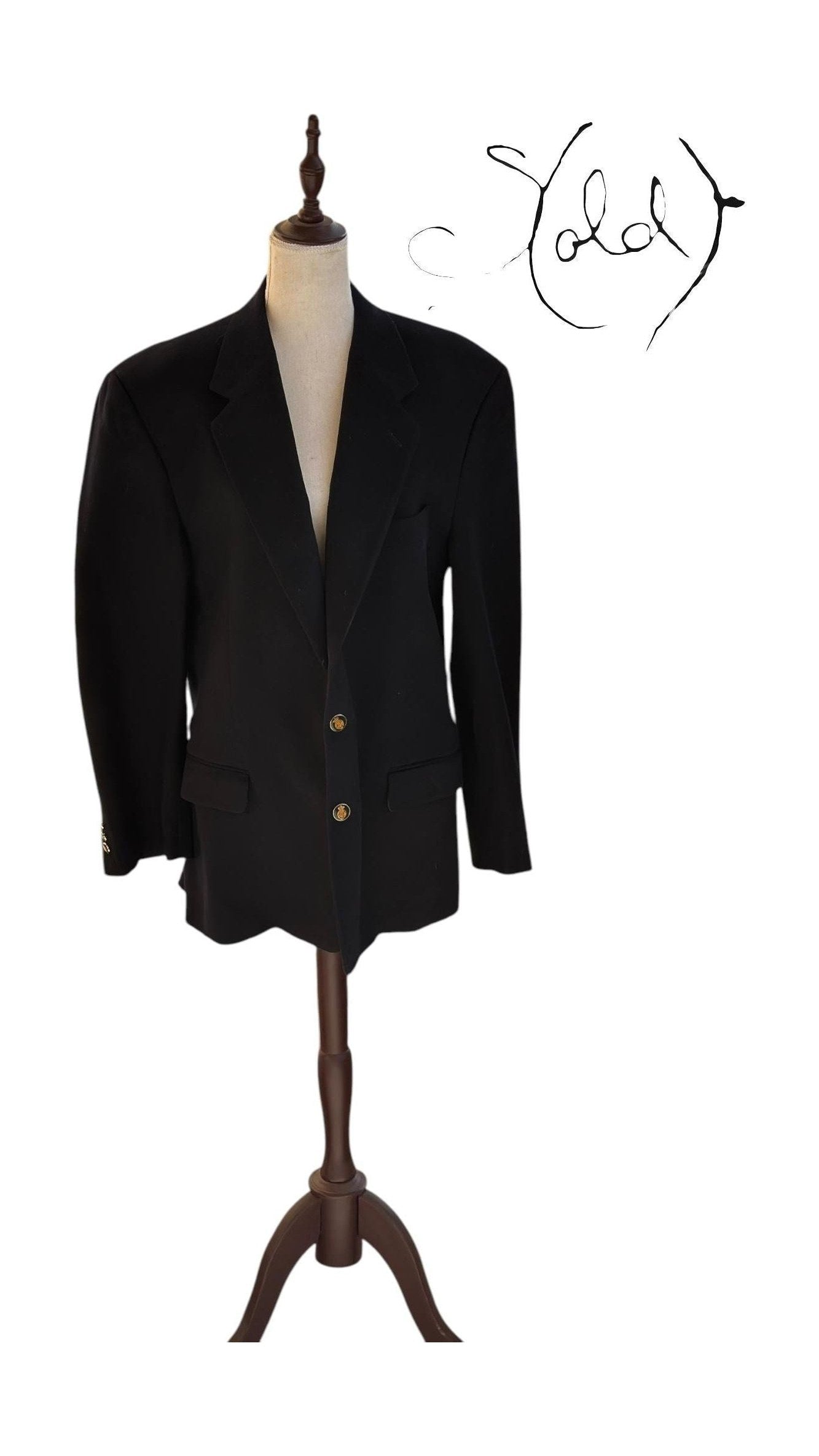 Loro Piana Two-Button Blazer – Sophisticated Luxury old-money, Rare Gems, Wool