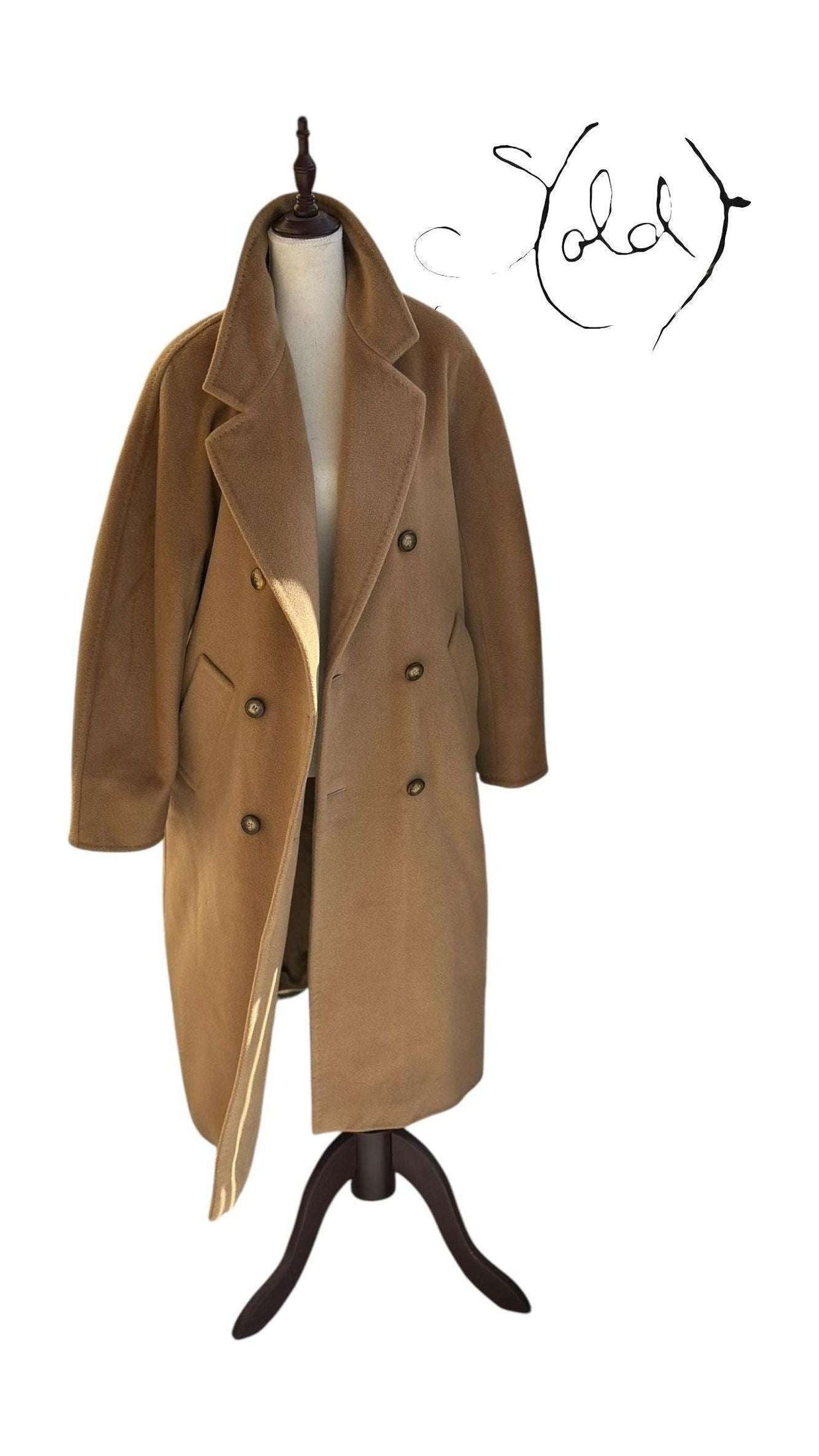 Max Mara Camel Over Coat – Effortlessly Chic coats, old-money, Rare Gems