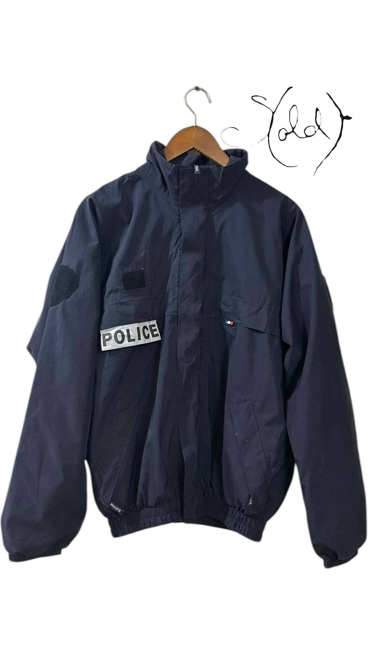 Authentic French Police Jacket - Rare Vintage Find Jacket, Rare Gems