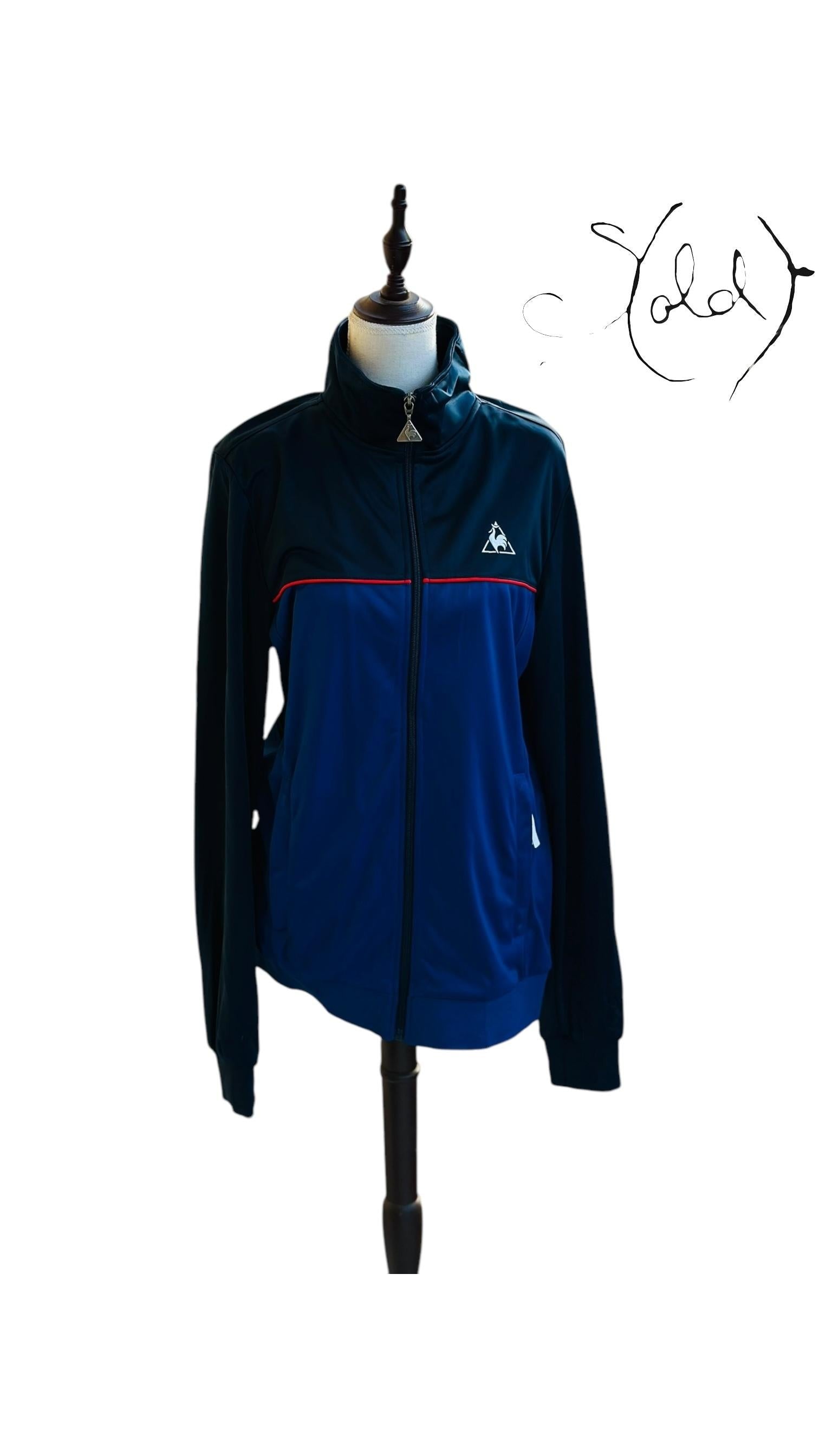 Vintage Le Coq Sportif Track Jacket – Classic French Style old-money