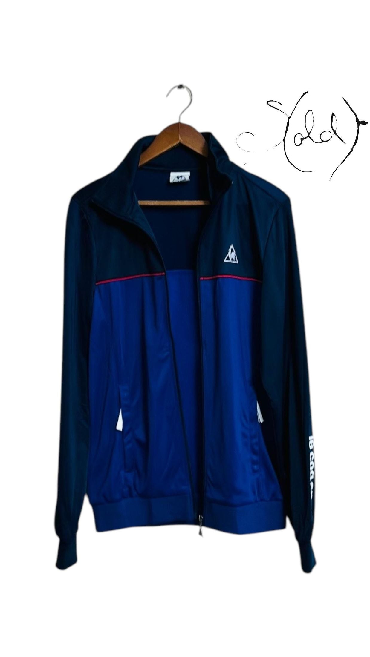 Vintage Le Coq Sportif Track Jacket – Classic French Style old-money