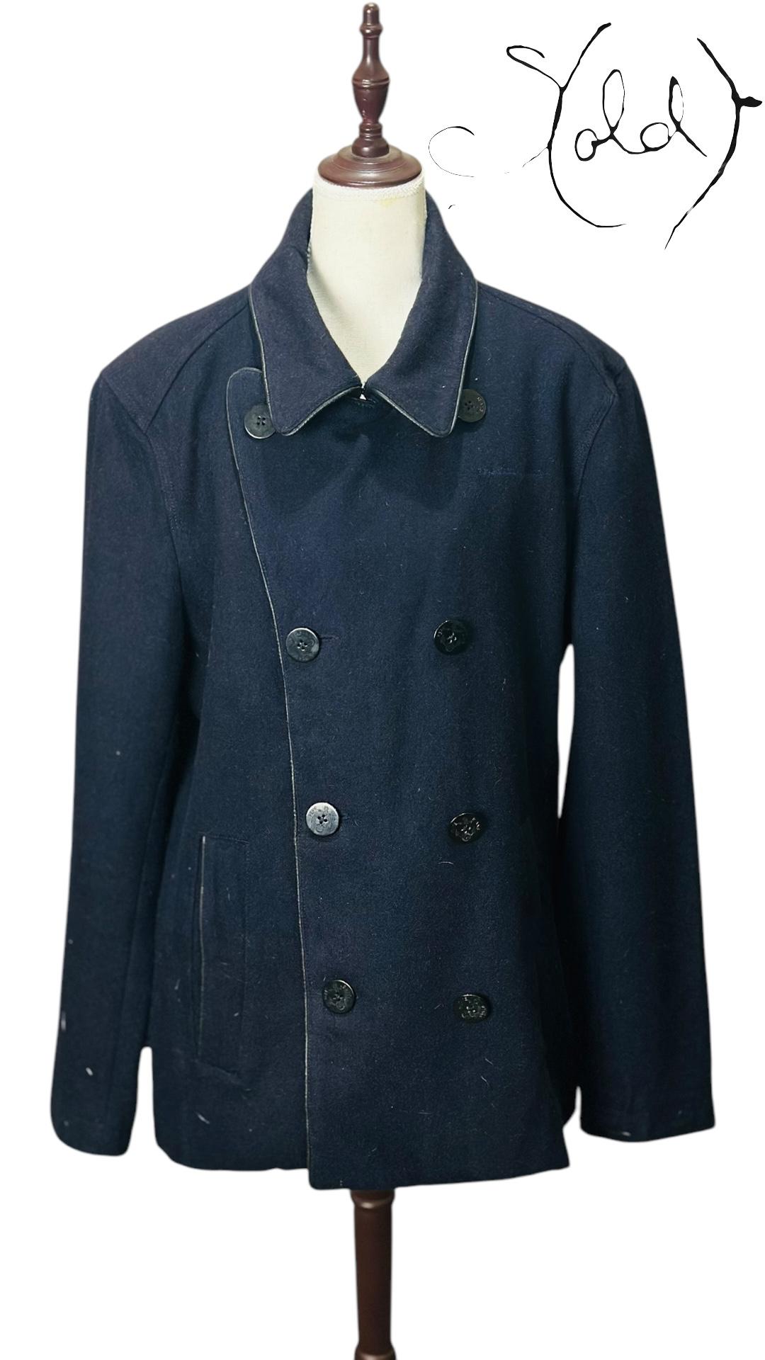 Pepe Jeans Wool Peacoat – British Heritage | Sold Attire