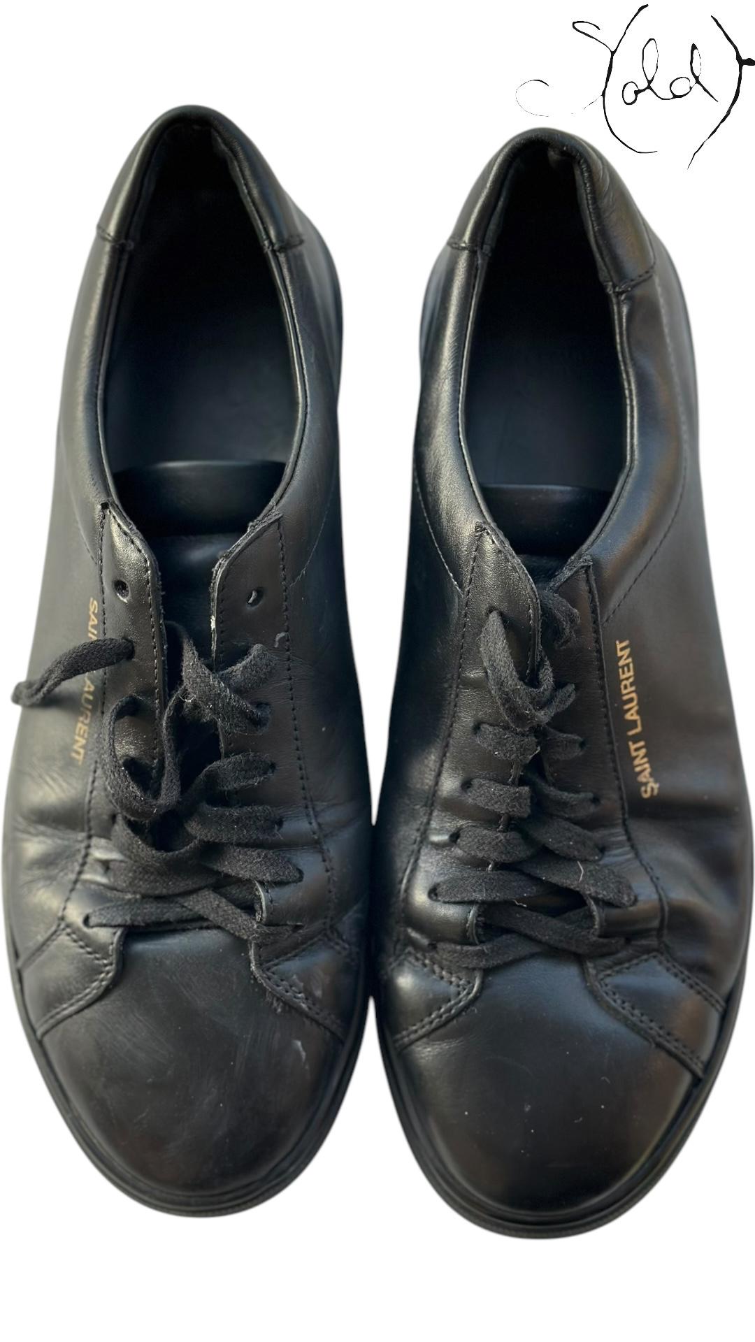 Sold Attire shoes Saint Laurent Court Classic Sneakers | Sold Attire