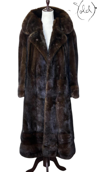 Product: Vintage Full Mink Coat – Regal Warmth | Sold Attire