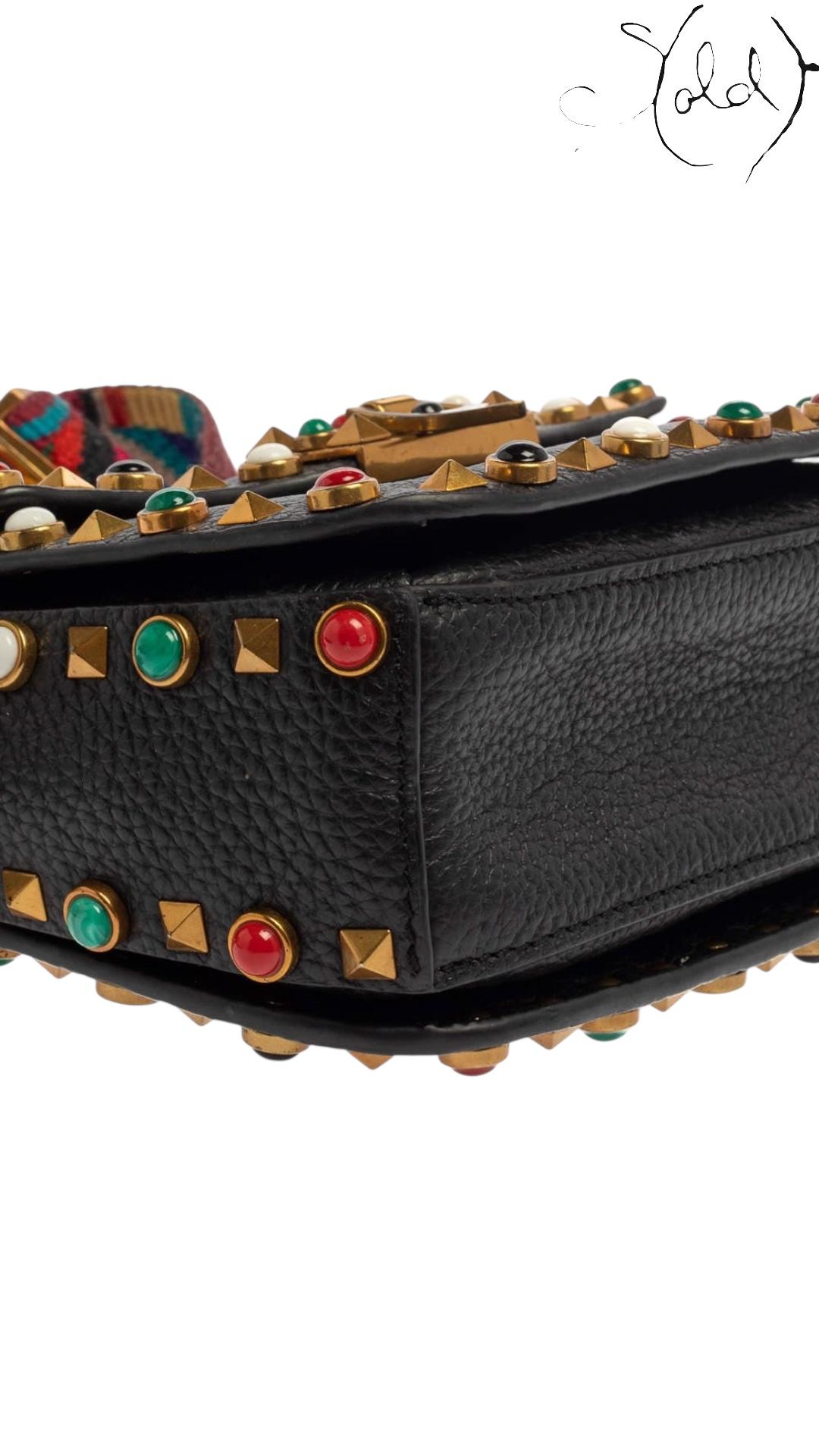 Sold Attire Bag Valentino Garavani Multicolour Rockstud – Roman Bohemian | Sold Attire