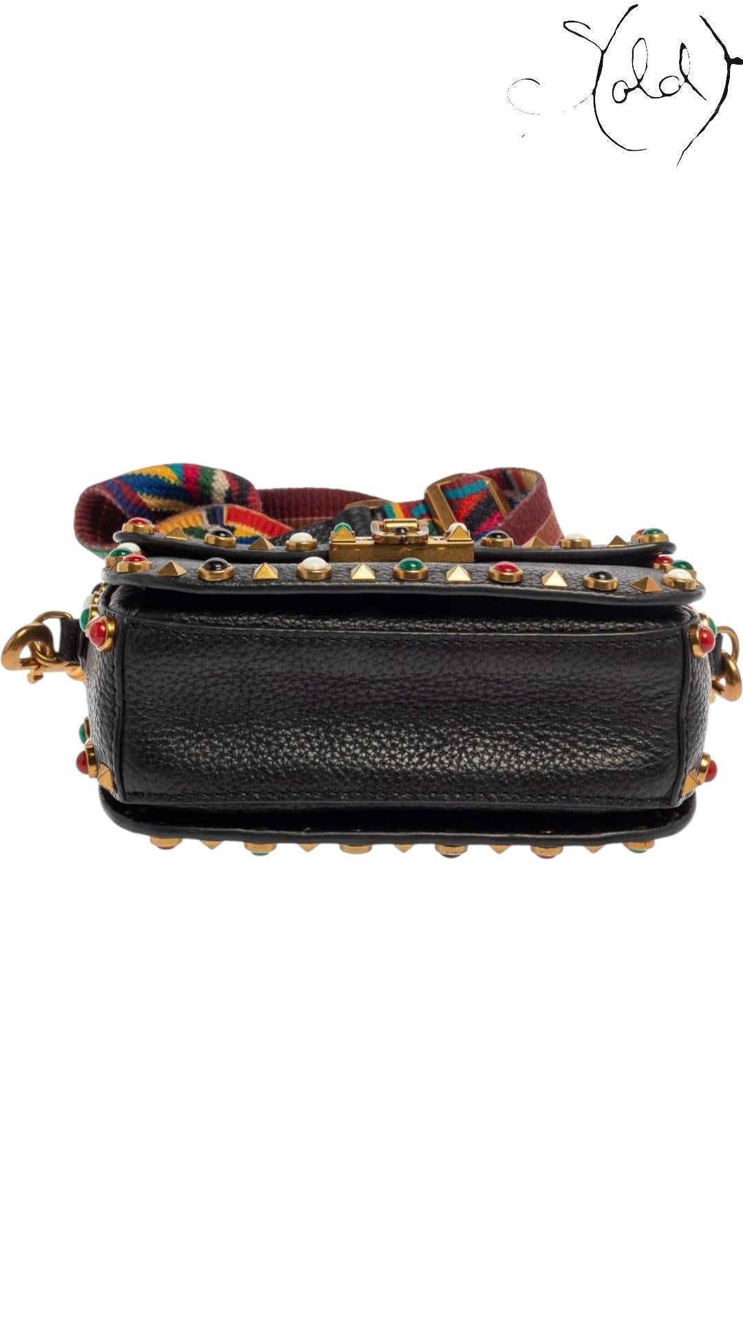 Sold Attire Bag Valentino Garavani Multicolour Rockstud – Roman Bohemian | Sold Attire