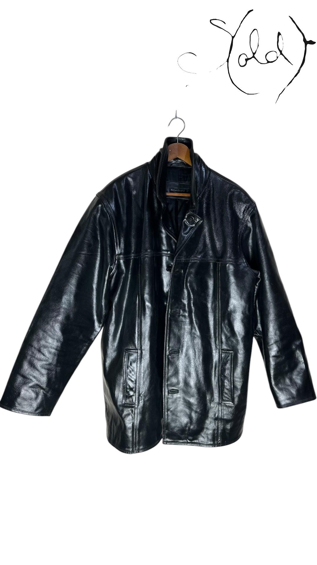 Saint Laurent by Hedi Slimane Leather Jacket | Sold Attire