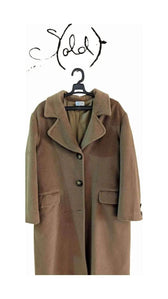 Adua Lana Wool Coat - Italian Winter Elegance, Authenticated Pre-Owned | Sold Attire