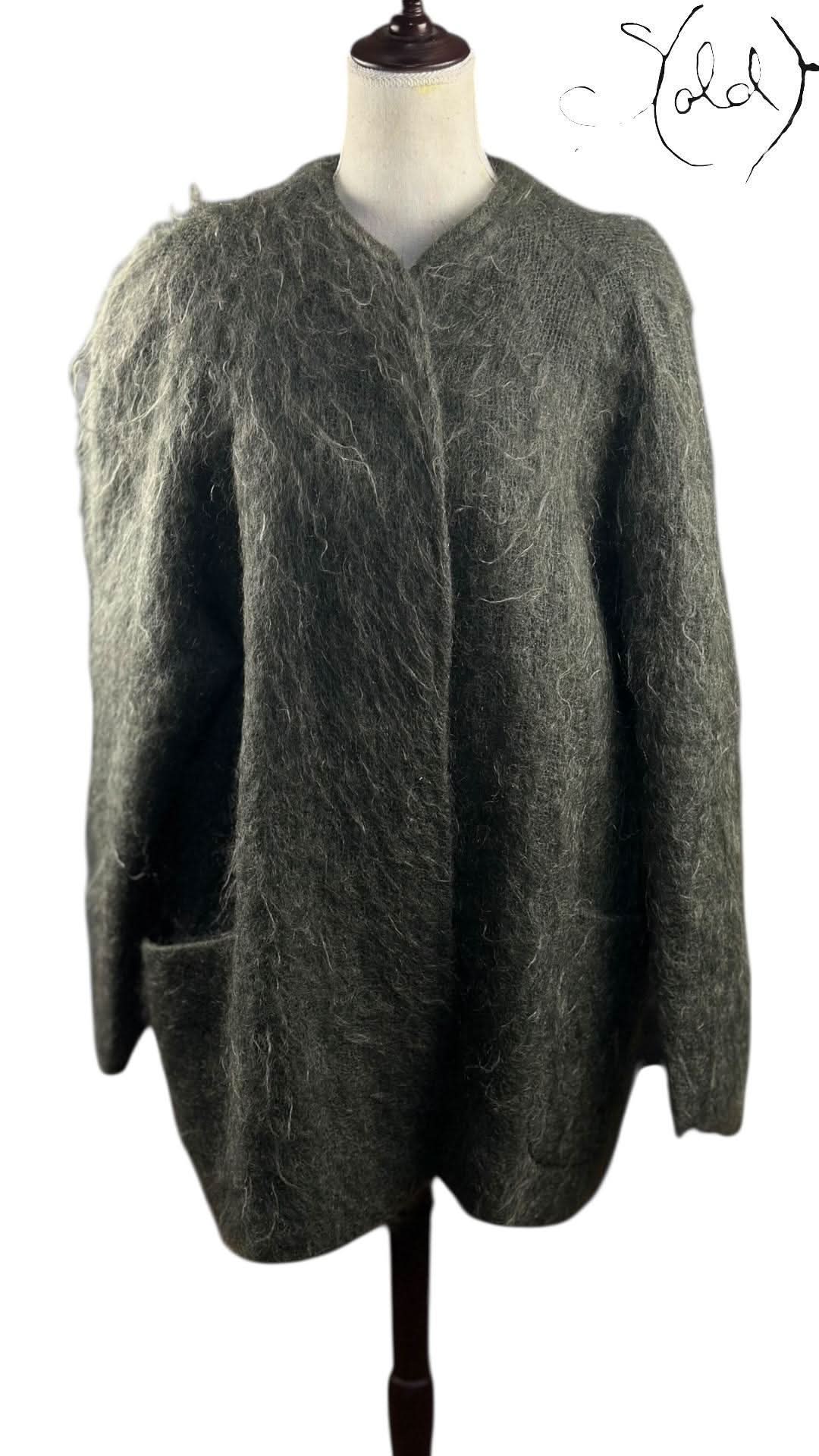 Alexon Made in Great Britain Mohair Wool Coat | Sold Attire - Sold Attire