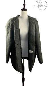 Alexon Made in Great Britain Mohair Wool Coat, Back view | Sold Attire