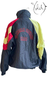 AUC 80s Track Jacket – Vintage Collector’s Piece, Back view | Sold Attire