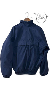 French Police Jacket Navy Vintage 1980s Rare Find, Back view | Sold Attire