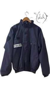 French Police Jacket Navy Vintage 1980s Rare Find, Interior view | Sold Attire