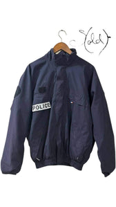 French Police Jacket Navy Vintage 1980s Rare Find, Authenticated Pre-Owned | Sold Attire