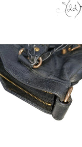Balenciaga City Black Smooth Calfskin Rose Gold 2018, Side view | Sold Attire